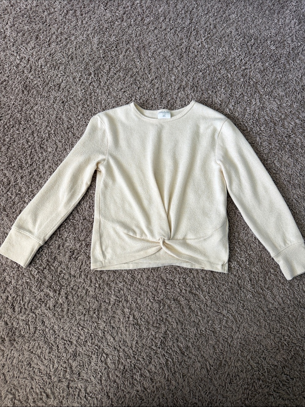 Abercrombie cream sweater